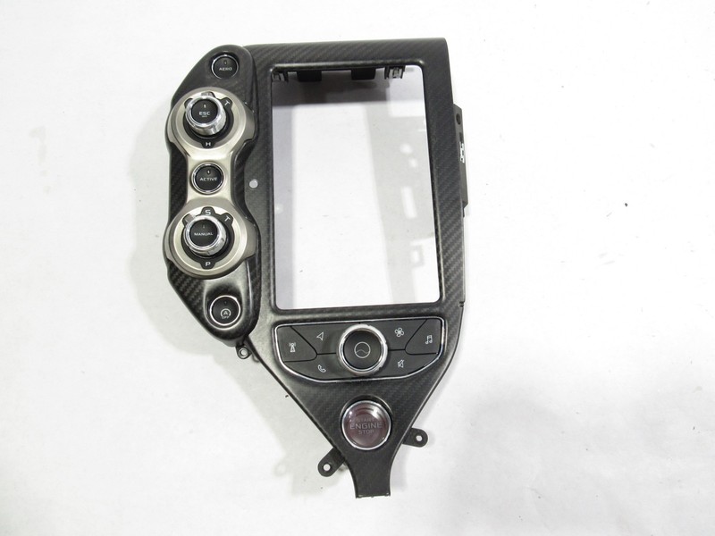 17-23 McLaren 720S 2018 Center Console Display Trim Cover Panel Switch Carbon !Y