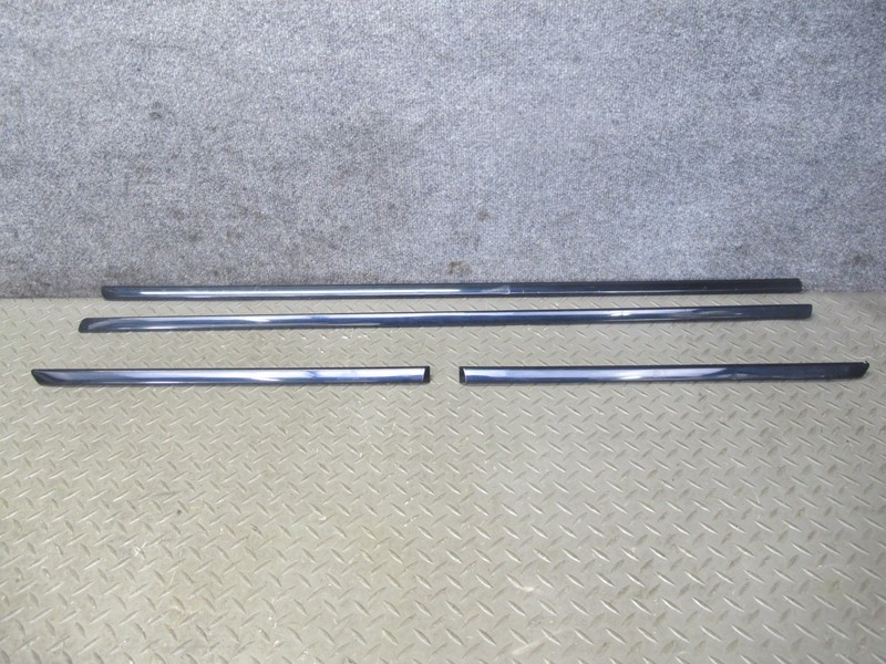 2007-2013 BMW E70 X5 FRONT & REAR DOOR EXTERIOR TRIM STRIP MOLDING SET OF 4