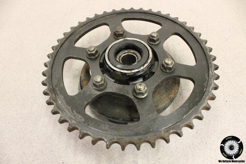 1999 Kawasaki Ninja ZX9R ZX900F REAR BACK SPROCKET DRIVE HUB ZX 900 99
