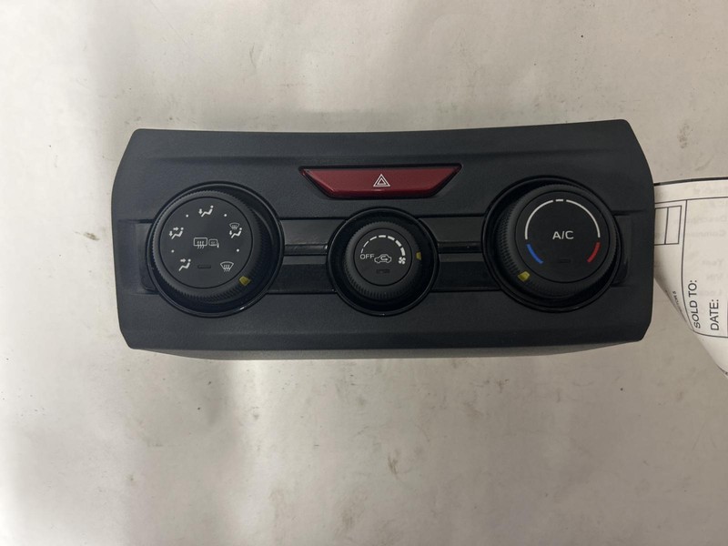 2020 SUBARU IMPREZA Heat AC Controller manual control 72311FL51A OEM 20
