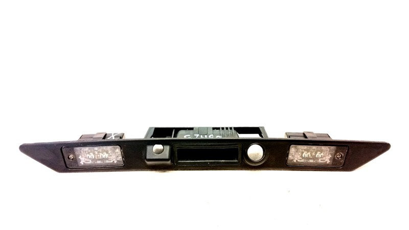 10-17 AUDI 8T A5 S5 RS5 CONVERTIBLE REAR TRUNK LICENCE PLATE LIGHTS HANDLE 08192