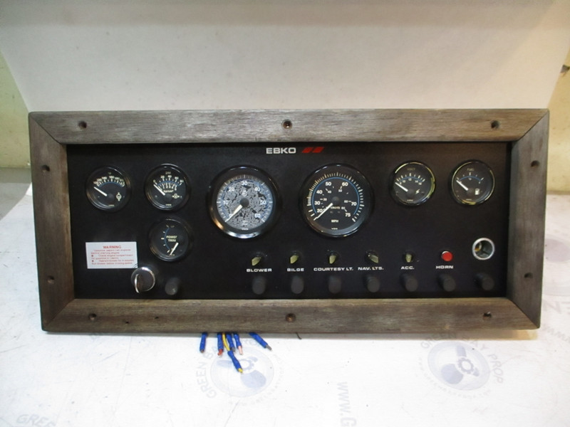 1987 Ebko Monte Carlo Boat Dash Panel VDO Gauges & Switches