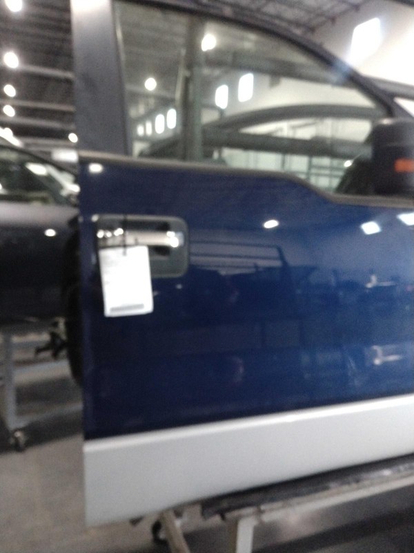 2009 Ford F150 Pickup Front Right Door Blue OEM Used 468425 91K Miles