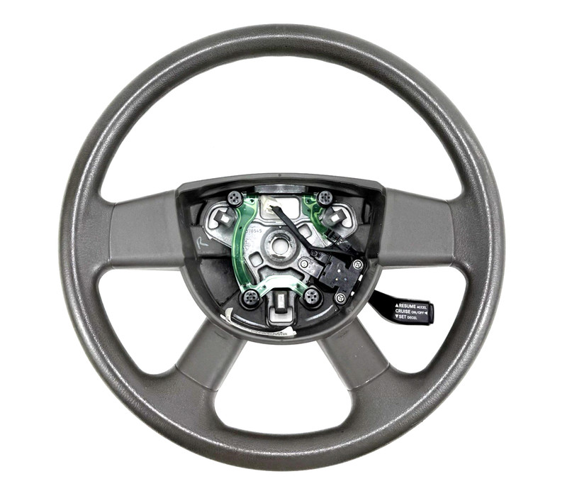 2007-2008 Dodge Nitro OEM steering wheel w/ cruise switch *Dark Kakhi Trim