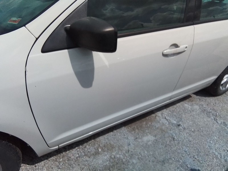 Driver Front Door Without Side Moulding Holes Fits 06-12 FUSION 3498723
