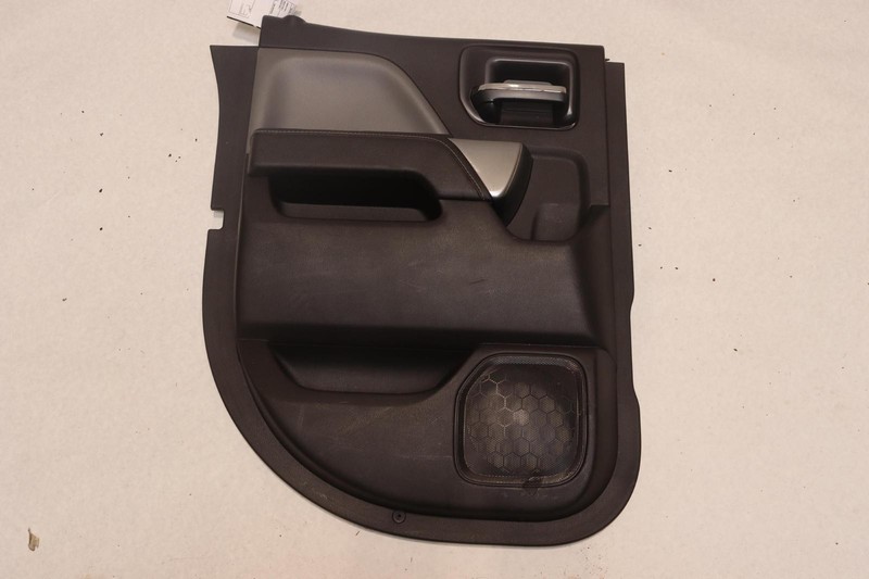 2016-2019 CHEVY SILVERADO 1500 DOUBLE CAB REAR LEFT DOOR PANEL TRIM GRAY OEM