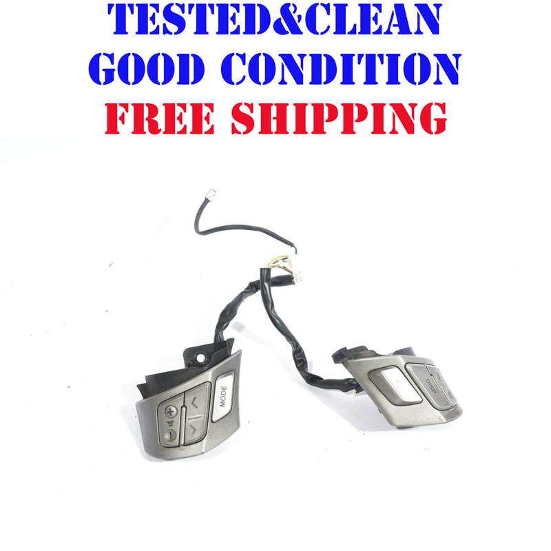 04 - 08 TOYOTA SOLARA STEERING WHEEL PHONE VOLUME RADIO CONTROL SWITCH SET OEM