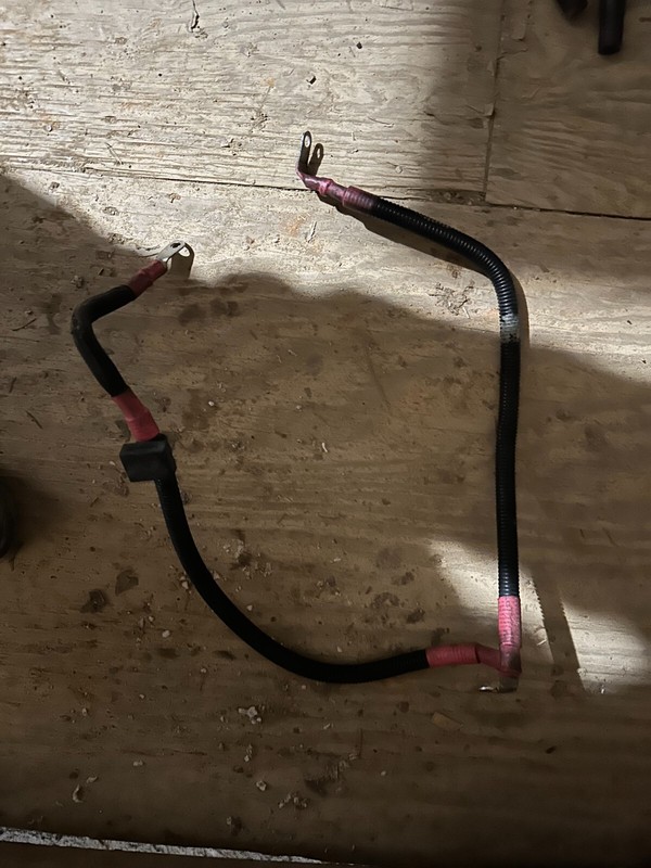 10-14 BMW X5 X6 X5M X6M E70 E71 N63 S63 OEM BATTERY POSITIVE WIRING HARNESS