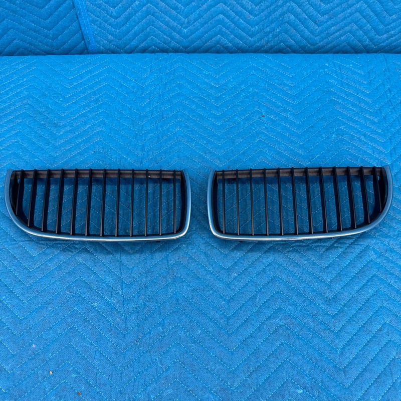 BMW 3-Series 2006–2008 Kidney Grille Set (Left & Right) OEM 224059-10, 7120008