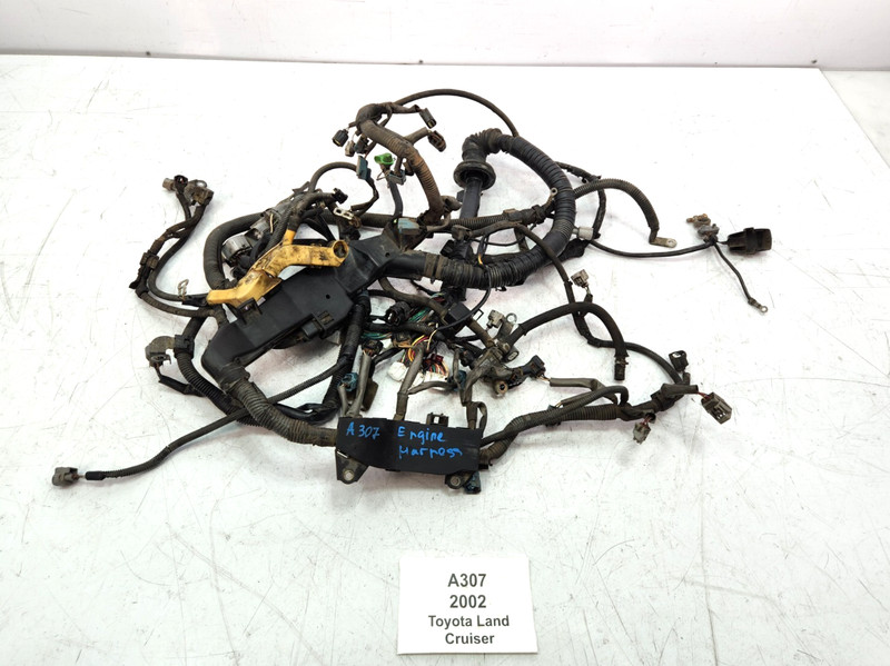 ✅ 98-02 OEM Toyota Land Cruiser J100 4.7L Engine Motor Wire Wiring Harness