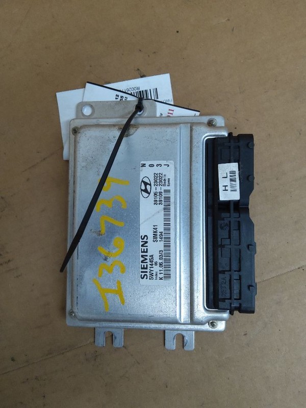 Engine ECM Electronic Control Module Left Hand Dash Fits 03 ELANTRA 261786