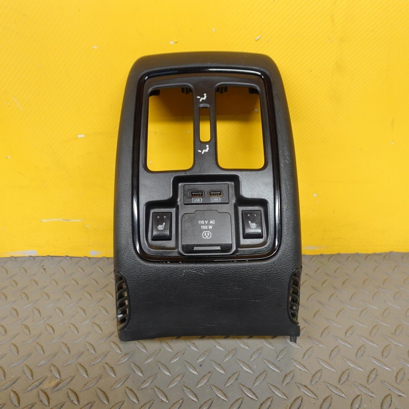 2021-2024 DODGE DURANGO REAR CENTER CONSOLE HEATING SEAT SWITCH PANEL COVER OEM