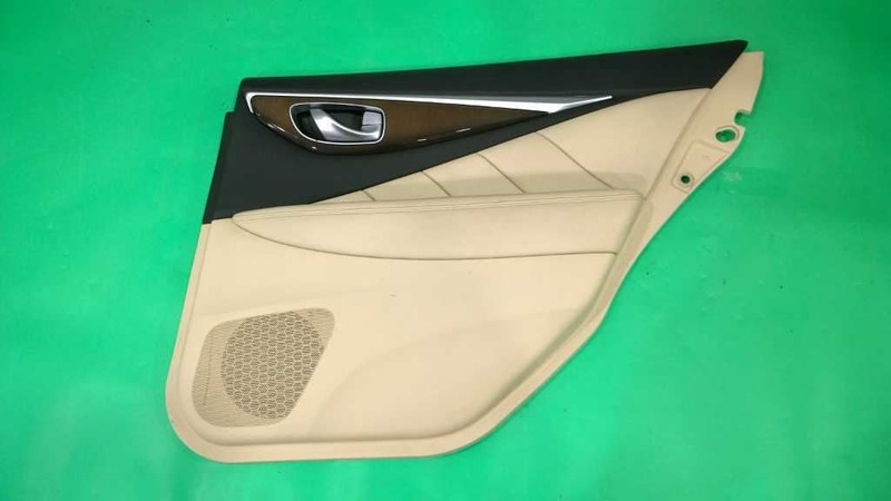 14-21 Q50 PASSENGER RIGHT REAR INTERIOR DOOR PANEL OEM 3286-94