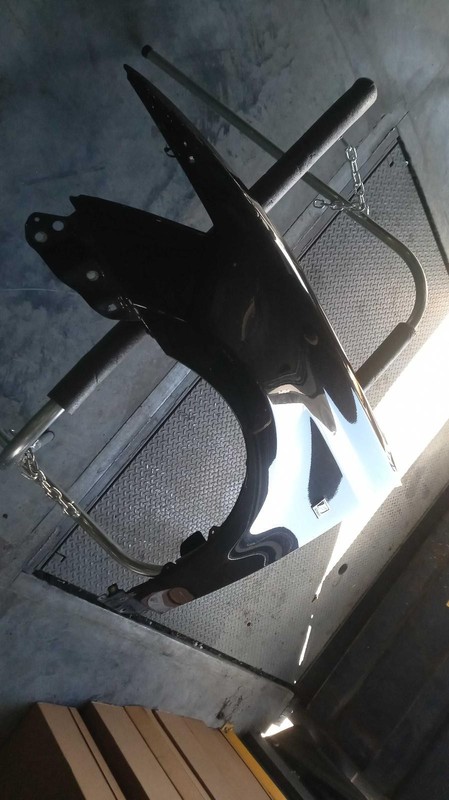 2015 Lexus GS350 Left Fender Black OEM Used with Scratches 136K Miles