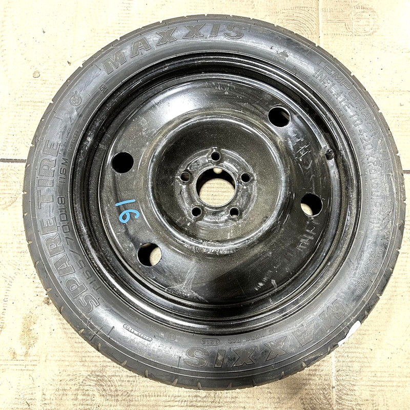 Wheel 18x4 Compact Spare Steel Fits 13-17 EXPLORER T165/70 D18