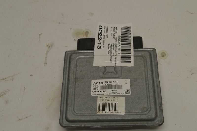 2017-2019 AUDI Q7 QUATTRO 2.0L ECM ENGINE COMPUTER CONTROL MODULE BRAIN OEM