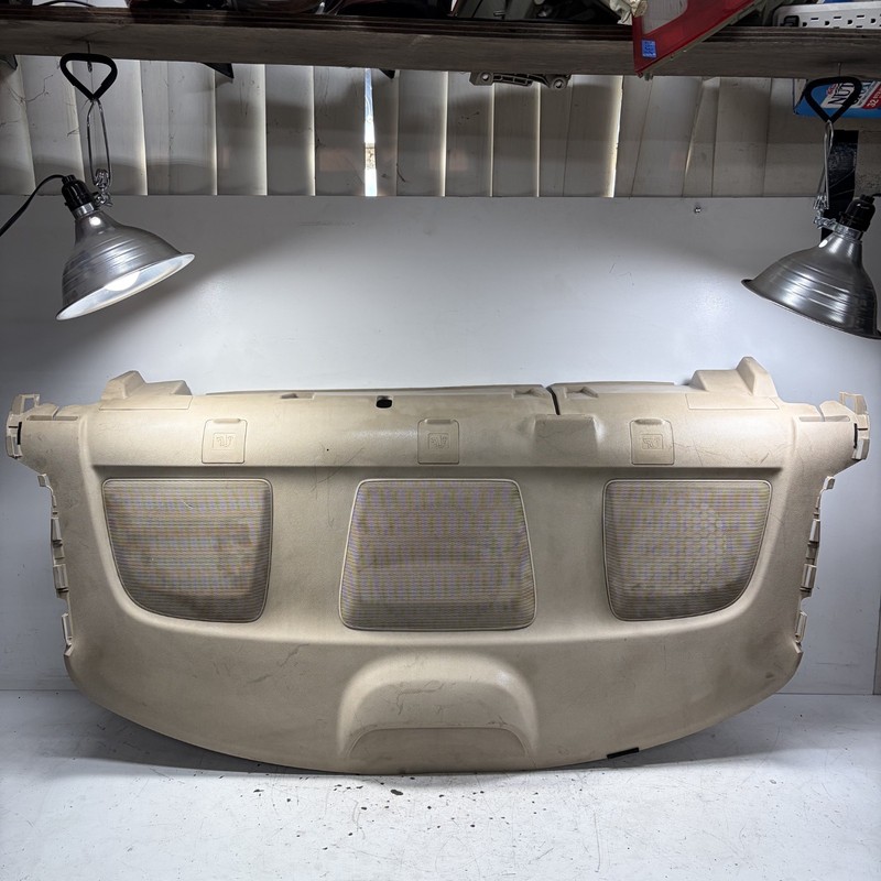 08-12 Honda Accord 4D Rear Tray Speaker Cover Beige 84505-TA0-A01ZC OEM