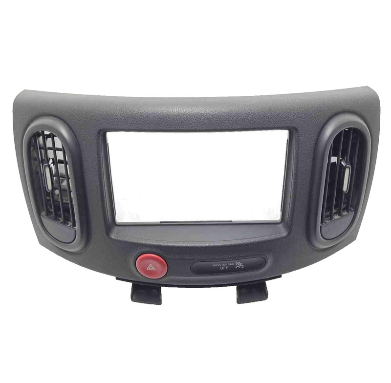 2011 Nissan Cube Center Dash Radio Trim W/Vents P/N 682601FC0A
