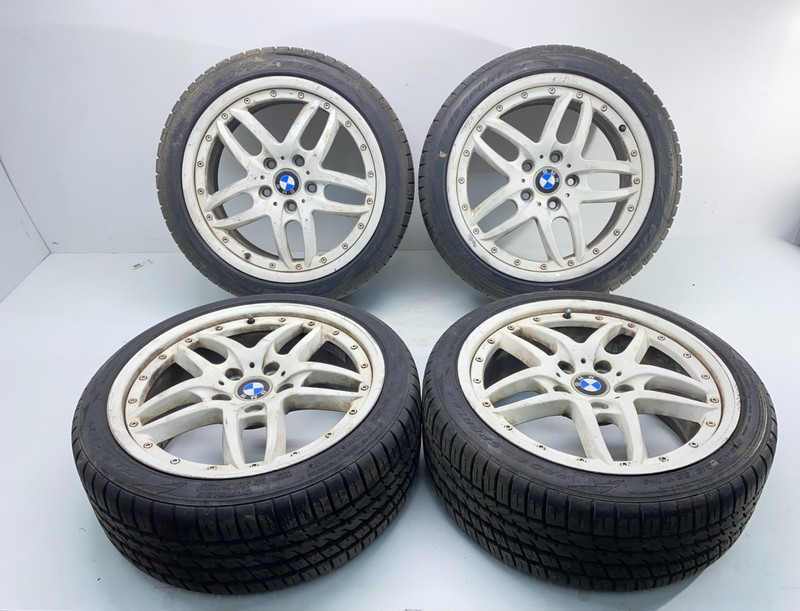01-06 BMW E46 330Ci 18 Inch Two Piece Alloy Wheel Rim Front & Rear Set of 4 OEM✅