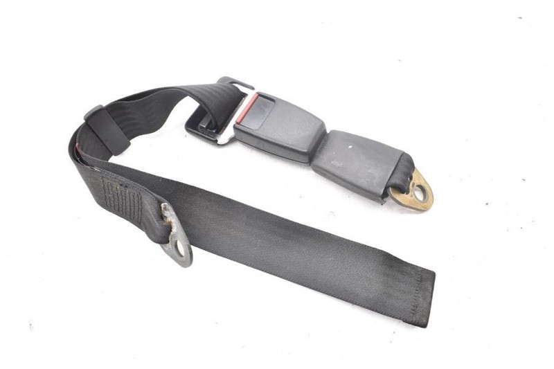 1983-1988 PORSCHE 944 DRIVER SIDE LEFT REAR BLACK SET BELT & BUCKLE 477857739B