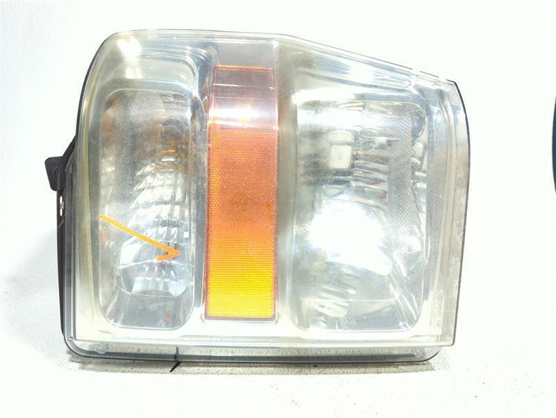 Used Left Headlight Assembly fits: 2008 Ford F250SD PICKUP sealed beam halogen L