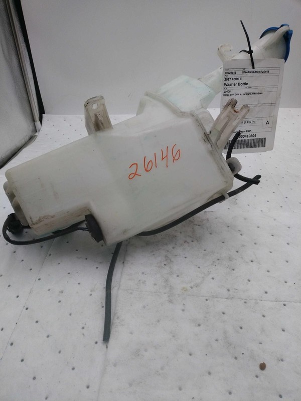 Used Washer Fluid Reservoir fits: 2017 Kia Forte Korea built VIN K 1st digit Hat