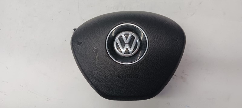 18-'21 VOLKSWAGEN TIGUAN Left driver steering wheel Air Bag black OEM