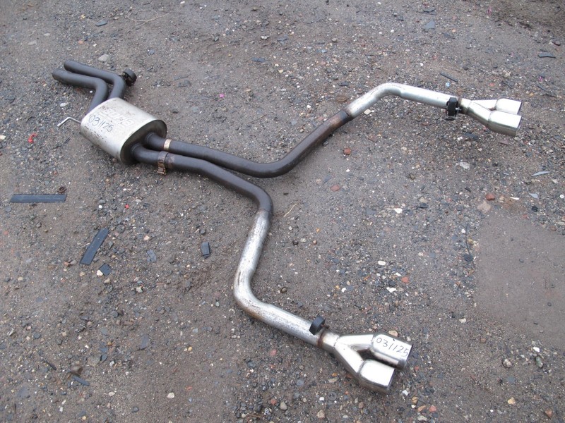 BORLA Cat-Back Exhaust w Chrome Tips For 2008-2012 Audi S5 4.2L