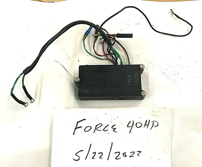 Force Outboard 40hp Switch Box FRESHWATER! 18495A13