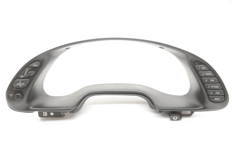 Black Speedometer Gauge Bezel Fits 01-04 CORVETTE C5