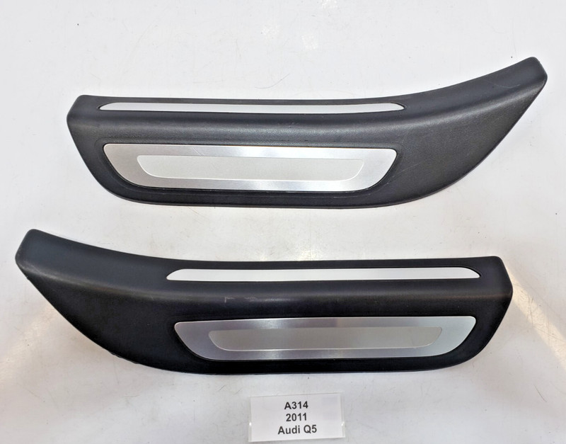 ✅ 09-17 OEM Audi Q5 Rear Left Right Passenger Driver DoorSill Cover Plate SET*