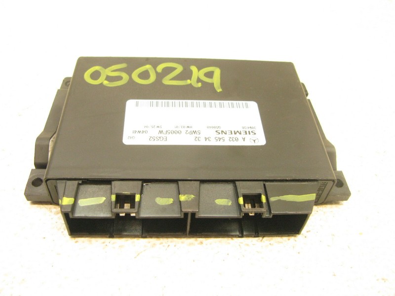 04-06 MERCEDES W211 E320 E500 TRANSMISSION CONTROLL MODULE COMPUTER 050219