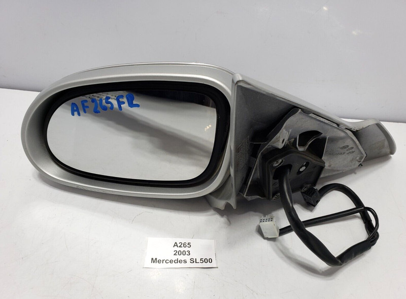 ✅ 2003 OEM Mercedes R230 SL500 Front Left Driver Side Exterior Mirror Silver*