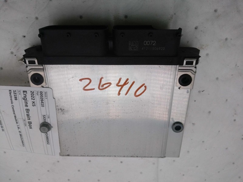2022 KIA K5 Engine Control Module ECM 1.6L OEM 391212MKK1 Blue 54K Miles