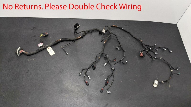 Engine Wiring Harness 2020 Ford Escape 2021 LX6T-12C508-EC Check Description