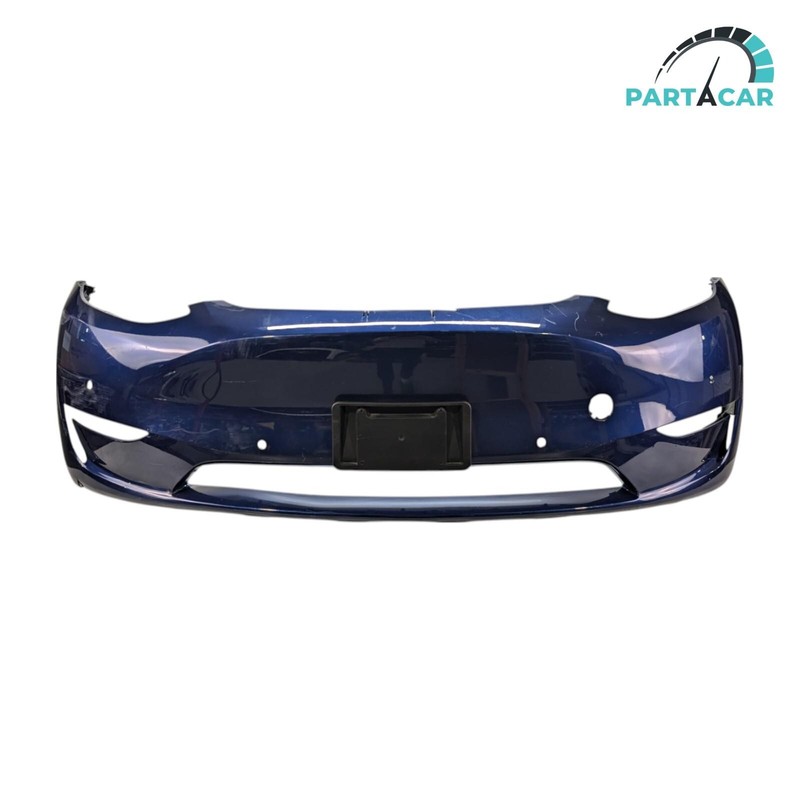 2020 2021 2022 Tesla Model Y Front Bumper Cover With Sensors Holes OEM SCRATCHES
