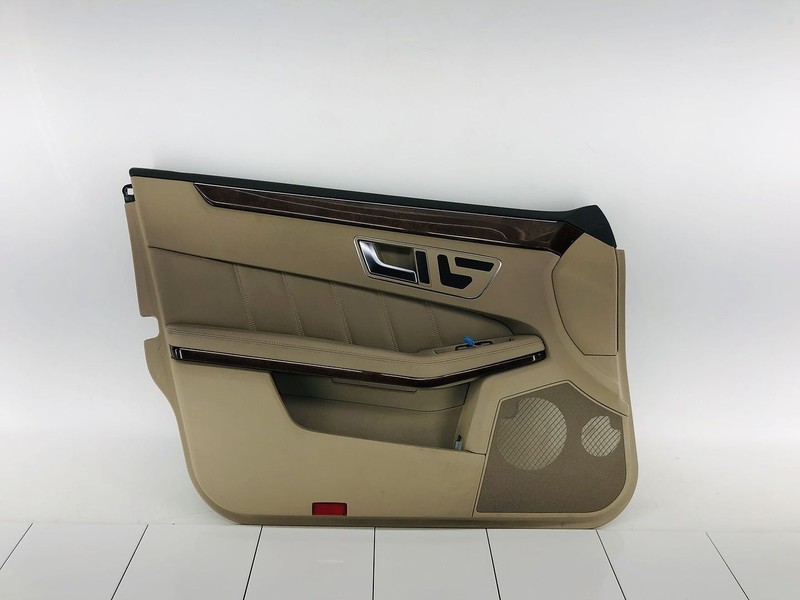 10-13 MERCEDES BENZ E350 FRONT LEFT DRIVER SIDE INTERIOR DOOR PANEL OEM #48
