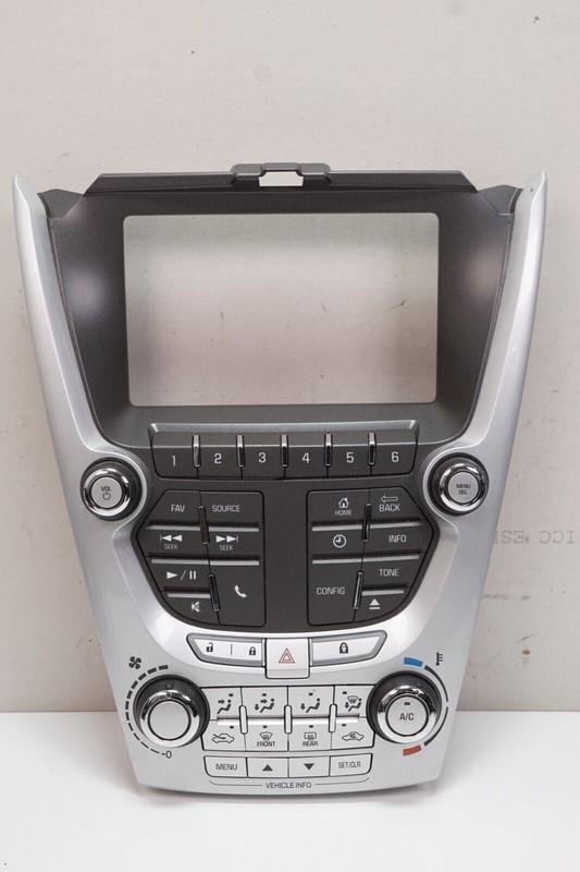 GMC TERRAIN Radio CD Climate Control Panel A/C OEM 2012 - 2015