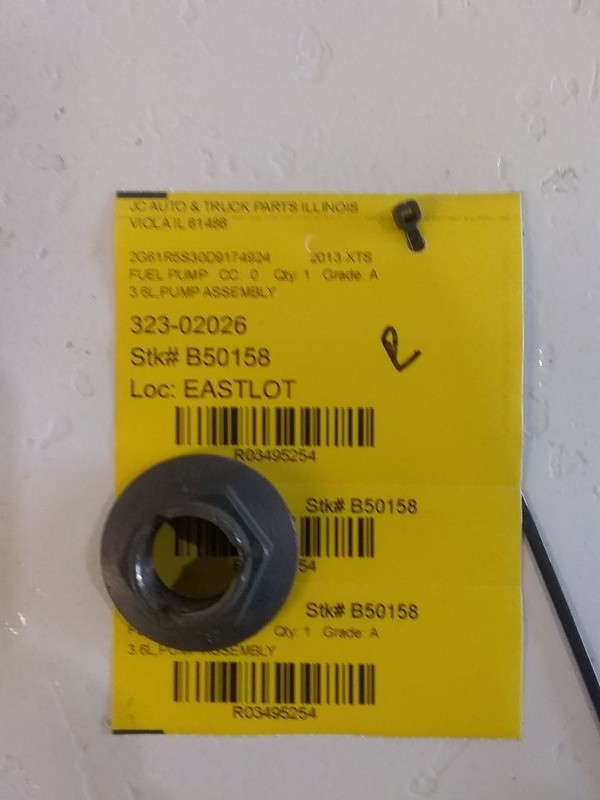 Fuel Pump Assembly In Tank 3.6L AWD Fits 13-19 XTS 3495254