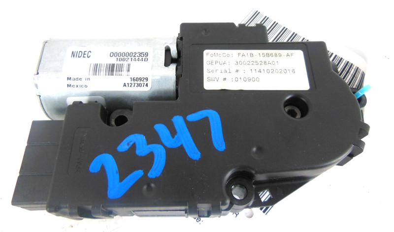 2016 2017 Lincoln MKX Rear Sunroof Motor OEM