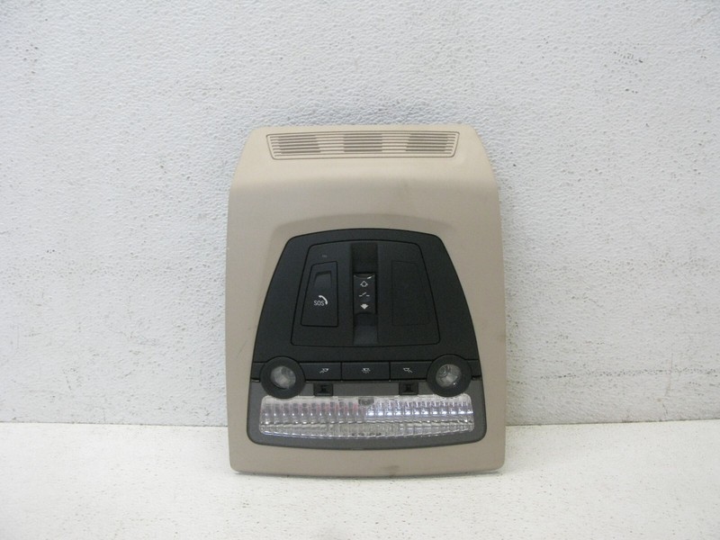 11-16 BMW F10 528i 535i 550i M5 FRONT UPPER OVERHEAD READING MAP LAMP DOME 01222