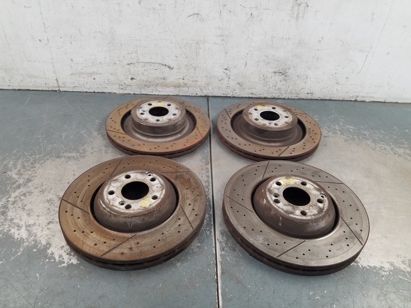 2014 Mercedes AMG E 63 S Brake Rotor Set #7111 VV4