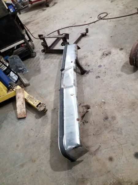 Front Bumper Chrome Fits 83-91 BLAZER/JIMMY (full size) 248423