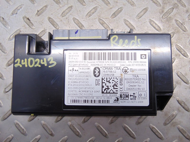 2012-18 Jeep Wrangler Telematics Communications Module OEM Mopar...