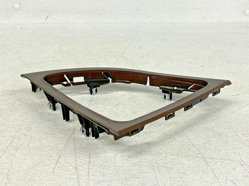 ⭐2008-2013 BMW 135I E82 FRONT CENTER CONSOLE SHIFTER WOOD TRIM PANEL OEM LOT2728