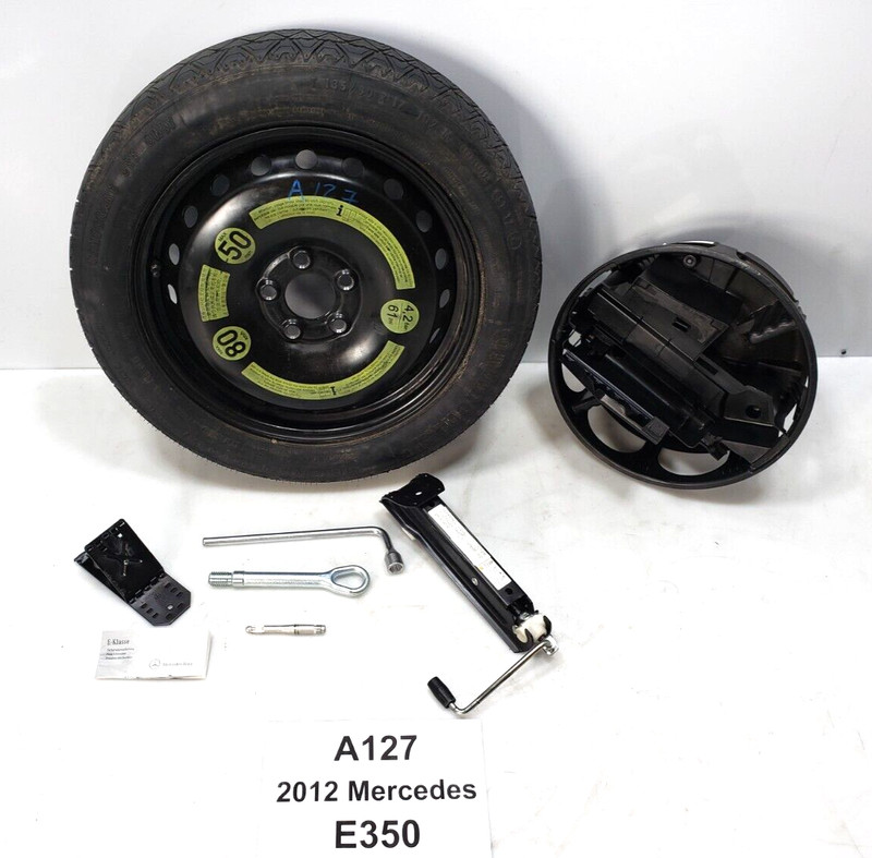 ✅ OEM Mercedes W212 W207 E350 E550 Wheel Emergency Spare Tire Jack Lug Wrench