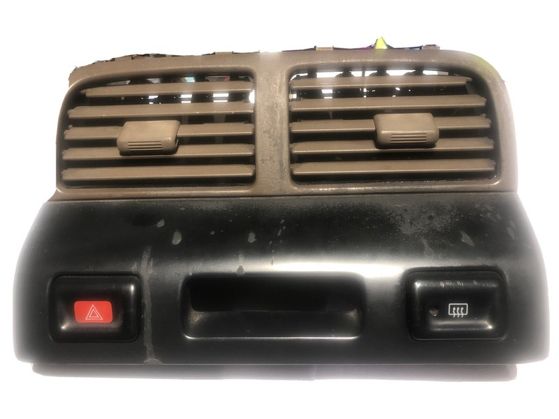 95 96 97 98 99 Nissan Maxima VENTS BLACK Clock BezelAir AC Upper Center Dash#?