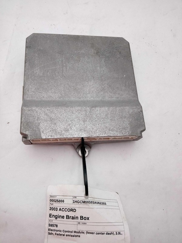 Used Engine Control Module (ECM) fits: 2003 Honda Accord Electronic Control Modu
