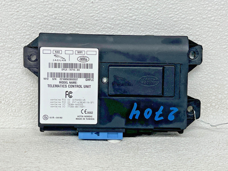 ⭐2013-2022RANGE ROVER EVOQUE COMMUNICATION TELEMATICS CONTROL MODULE LOT2704