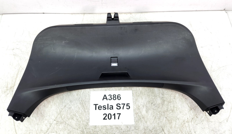 ✅ 2012-2020 OEM Tesla Model S Rear Trunk Liftgate Lower Trim Panel Carrier 41k*